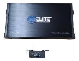 AMPLI ELITE 1 CANAL CLASE D MINI 1800 WATS A 1 OHM - Elite